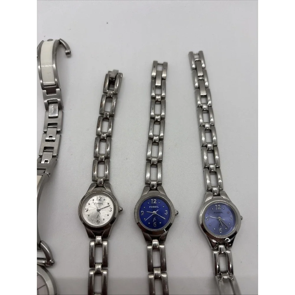 Fossil F2 ES-9090, ES-9103, ES-9048 ES-2473 Ladies Watches Lot All Working